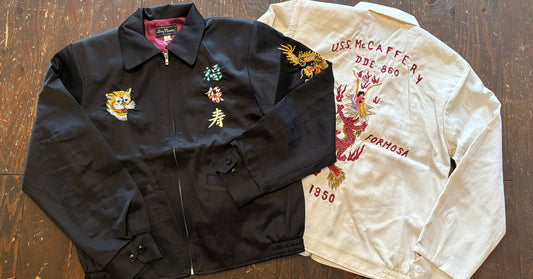 Embroidered Jacket 2型入荷!