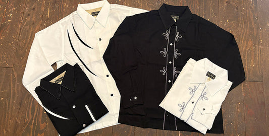 オススメ! “WESTERN”&”Shark Gill”Open Shirt