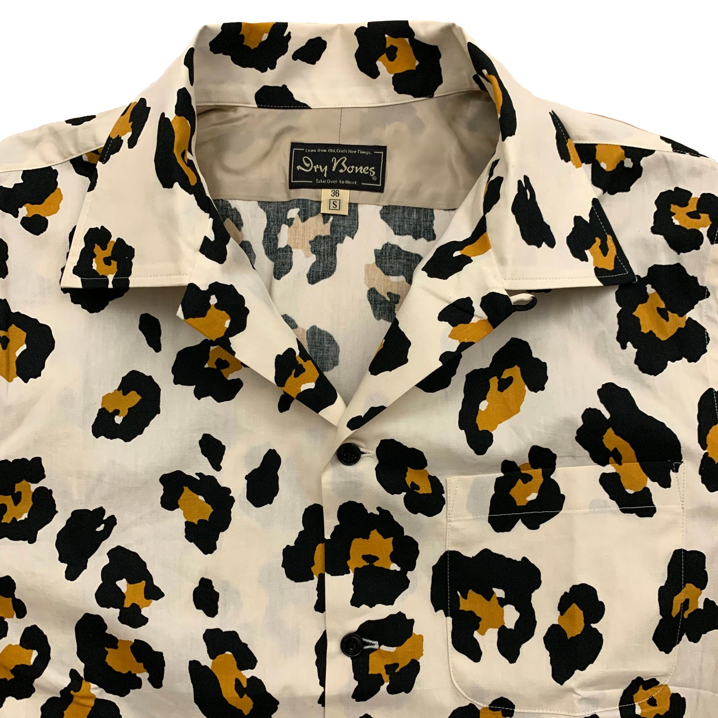 S/S Print Open Shirt “LEOPARD”