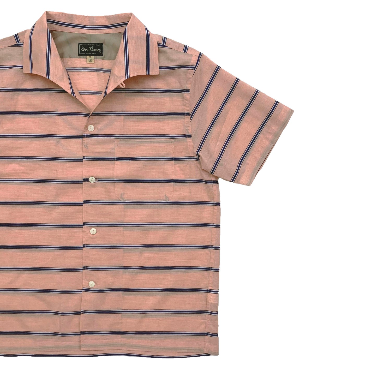 S/S Border Italian Collar Shirt
