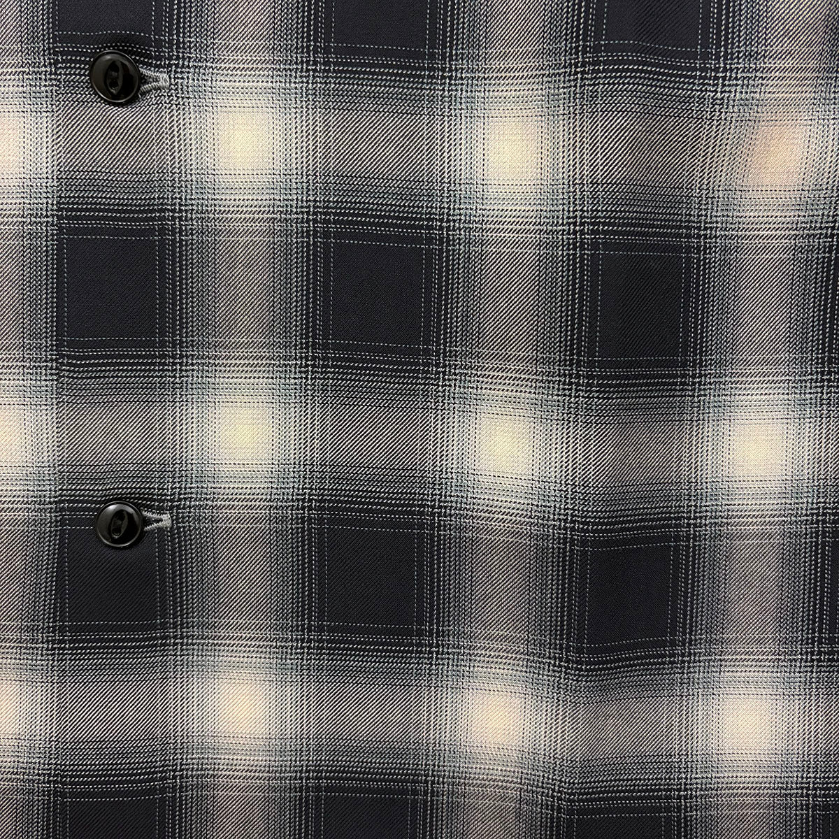 Ombre Check Open Shirt