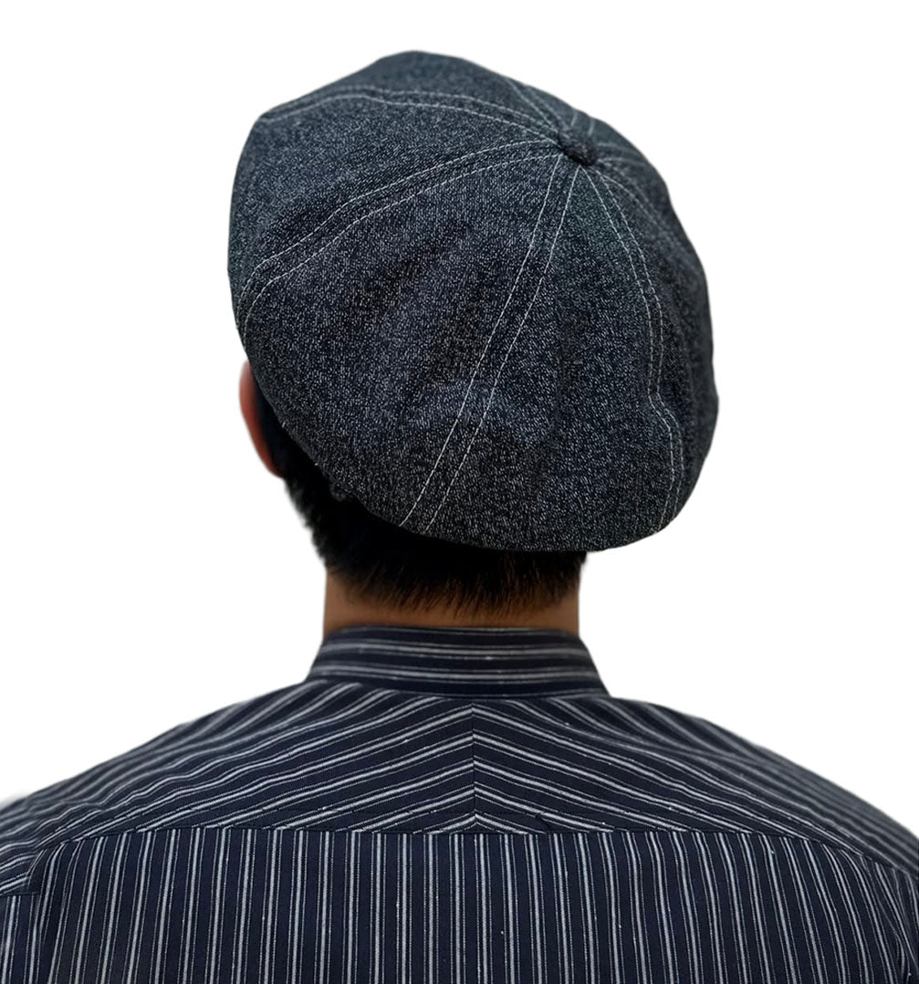Black Chambray Casquette