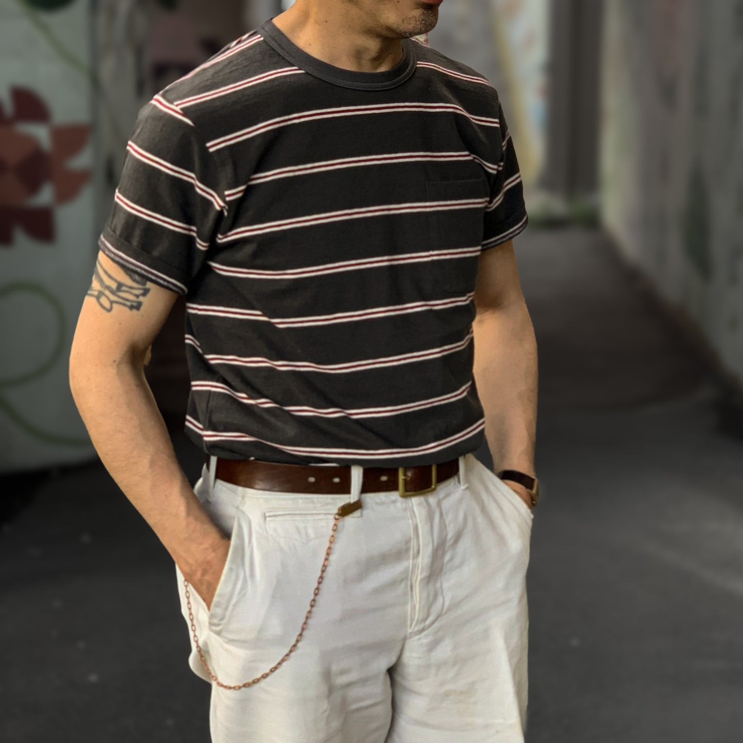 Border Pocket T-S