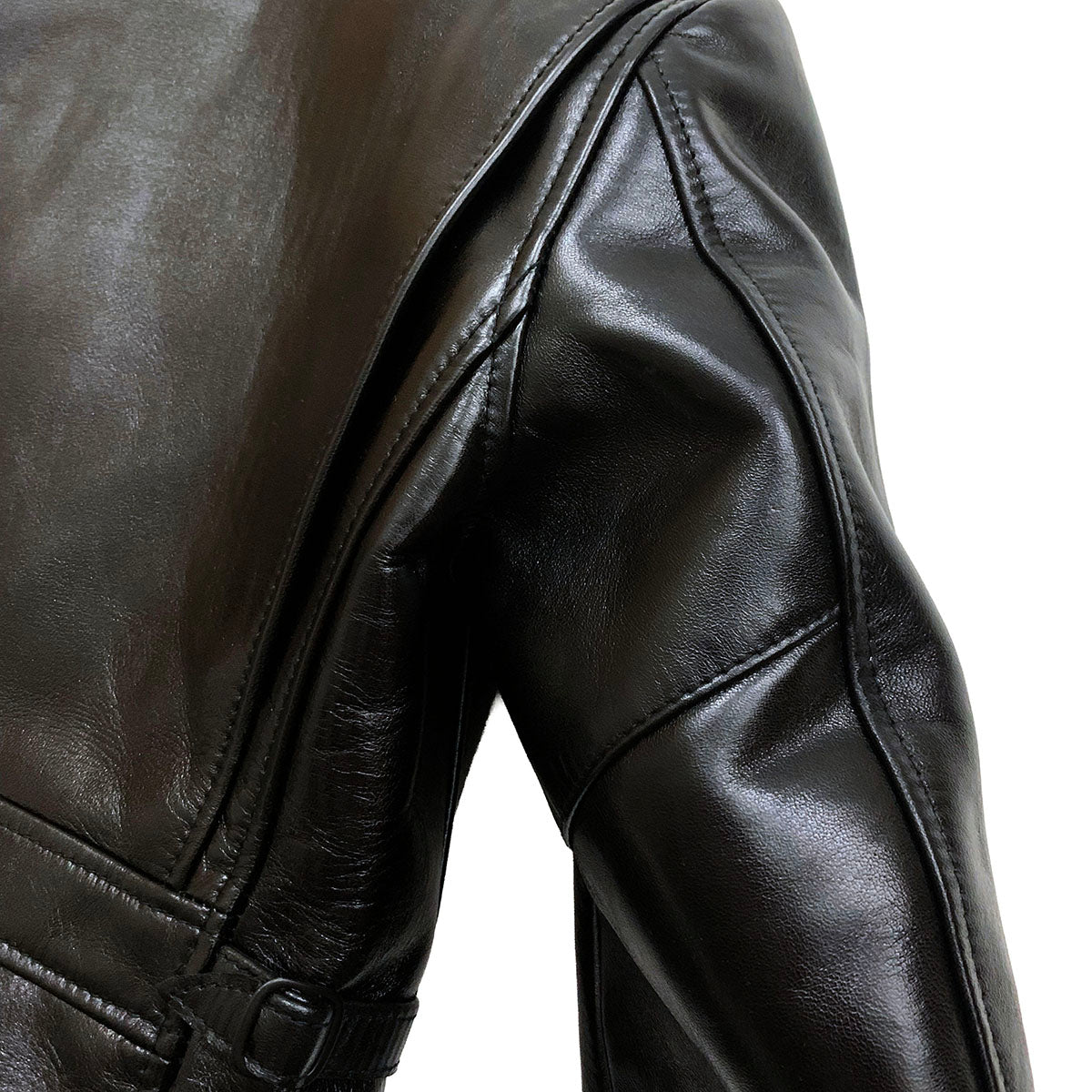 Single Leather Sport Jacket