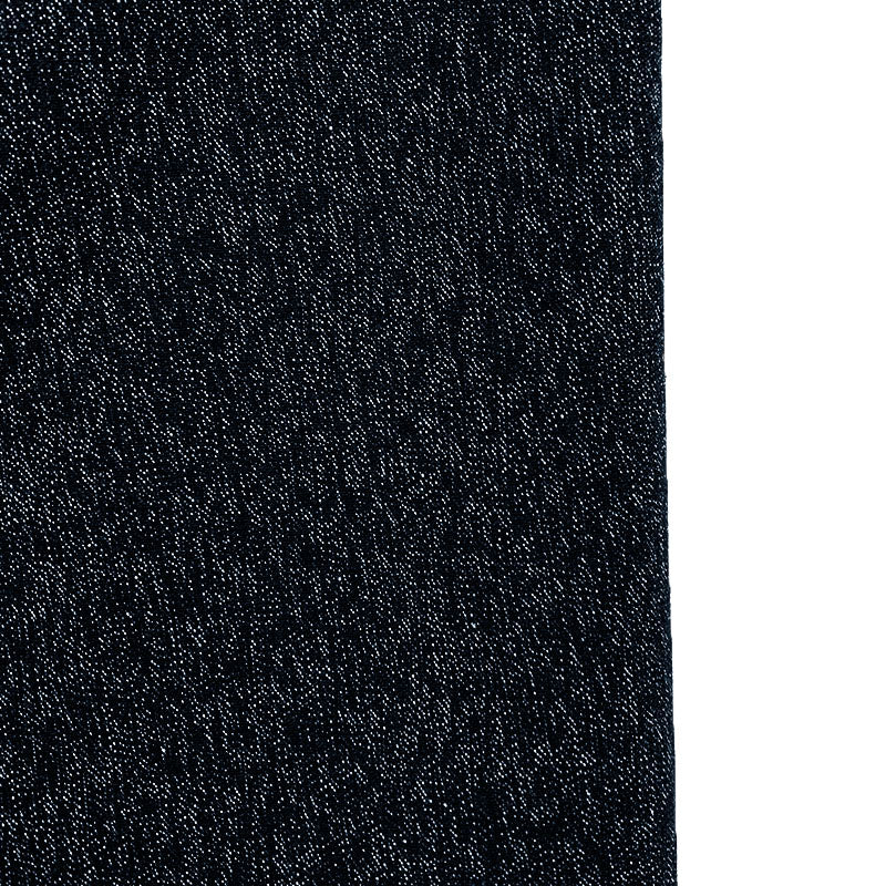 High Back Black Chambray Work Trousers