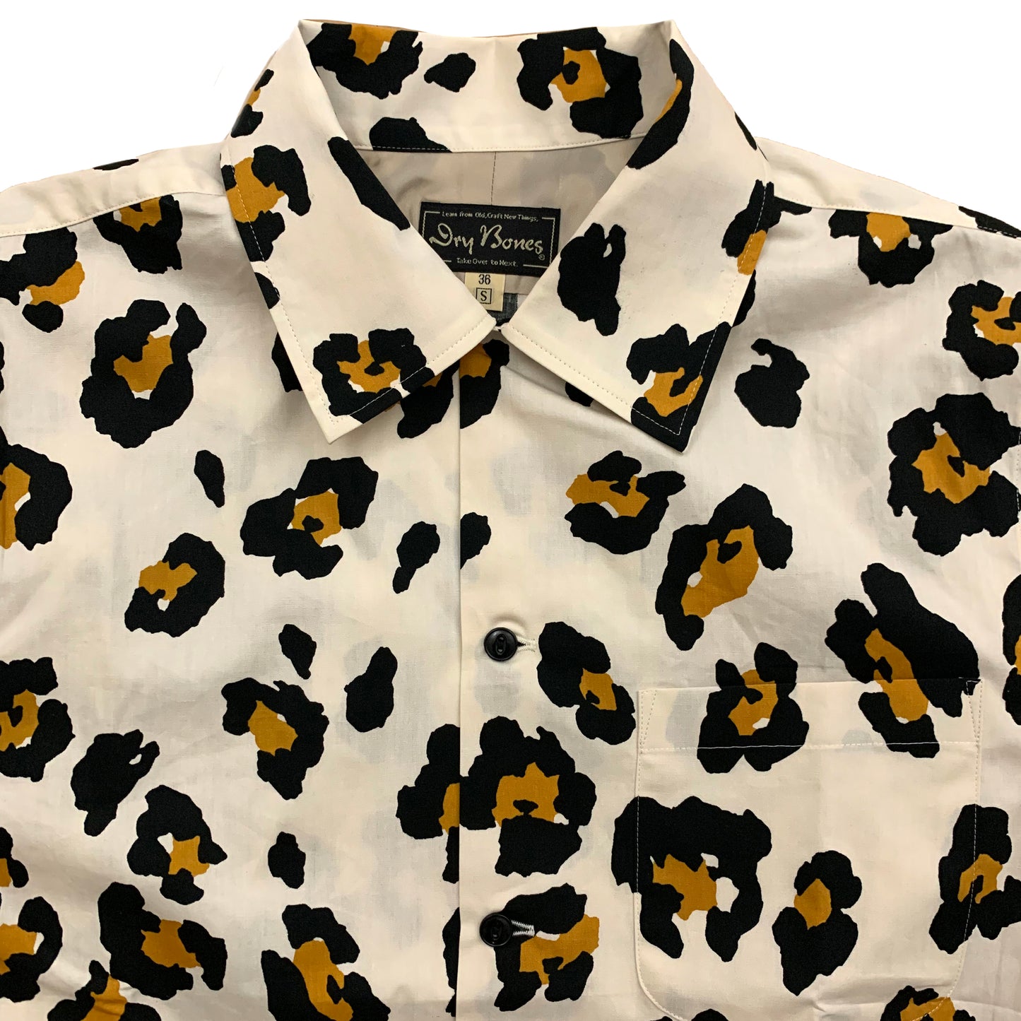 S/S Print Open Shirt “LEOPARD”