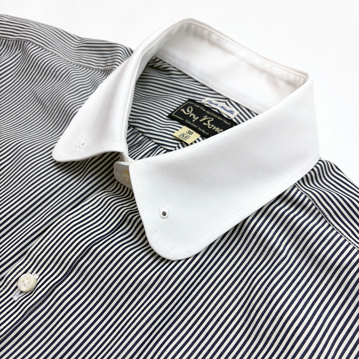 Cleric Pin Hole Collar Shirt