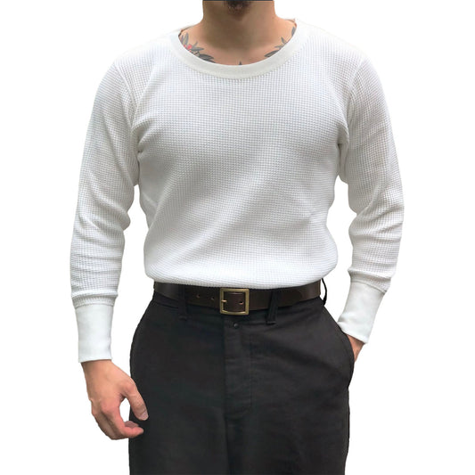 L/S Waffle Crew Neck Shirt