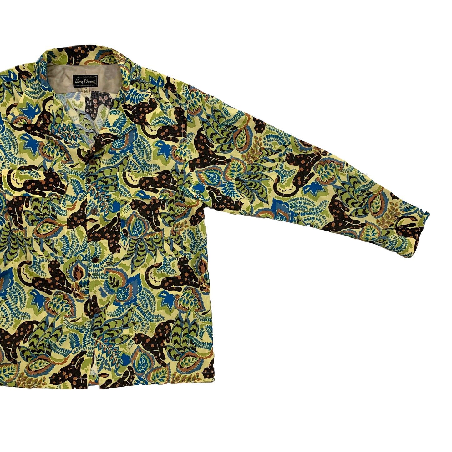 L/S Hawaiian Shirt “PANTHER”