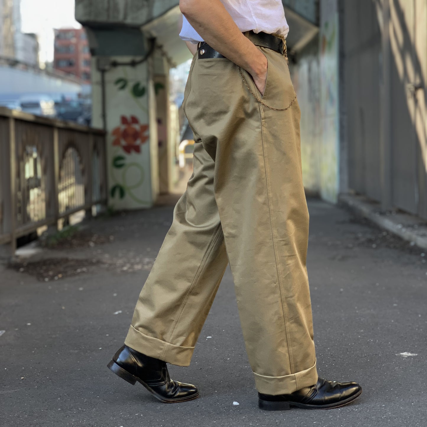 41 Khaki type Trousers