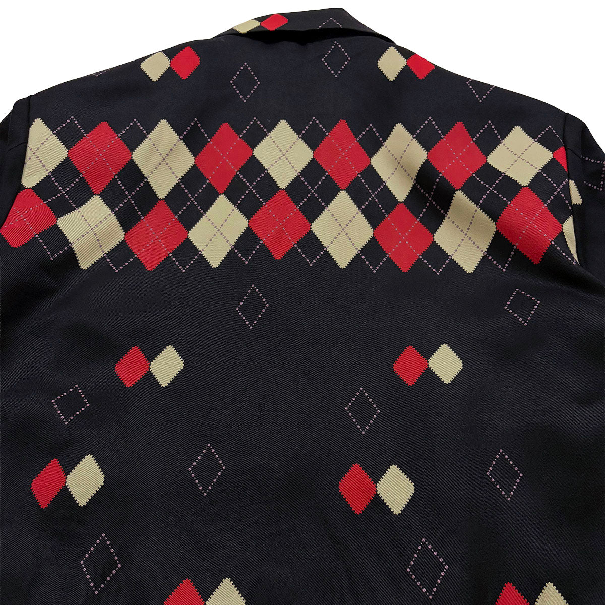 Border Argyle Gabardine Jacket