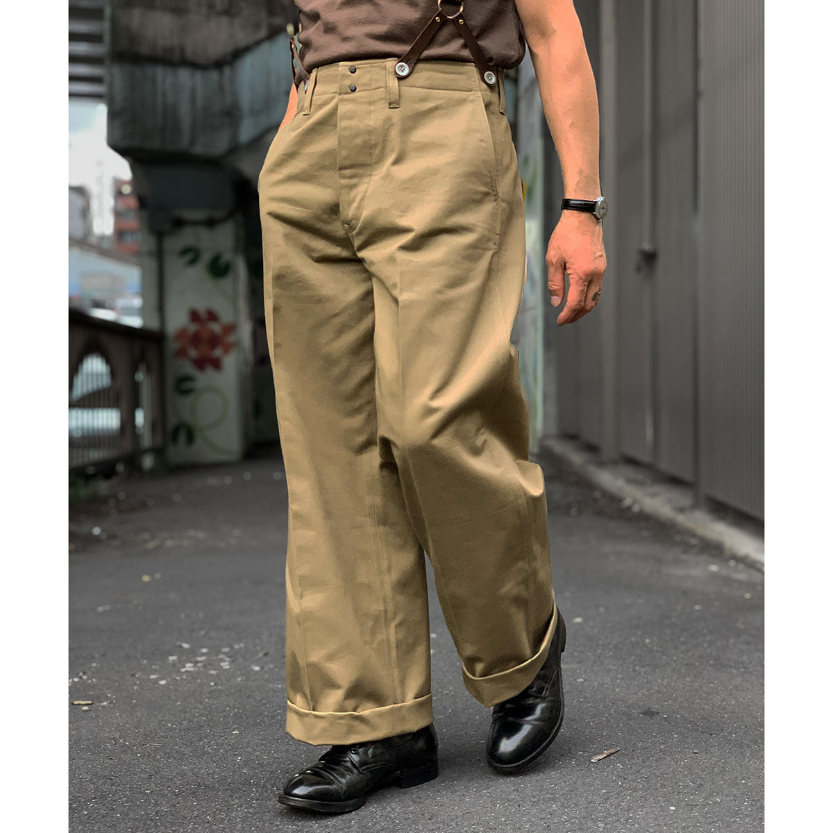 The Civil War Type Chino Cloth Trousers