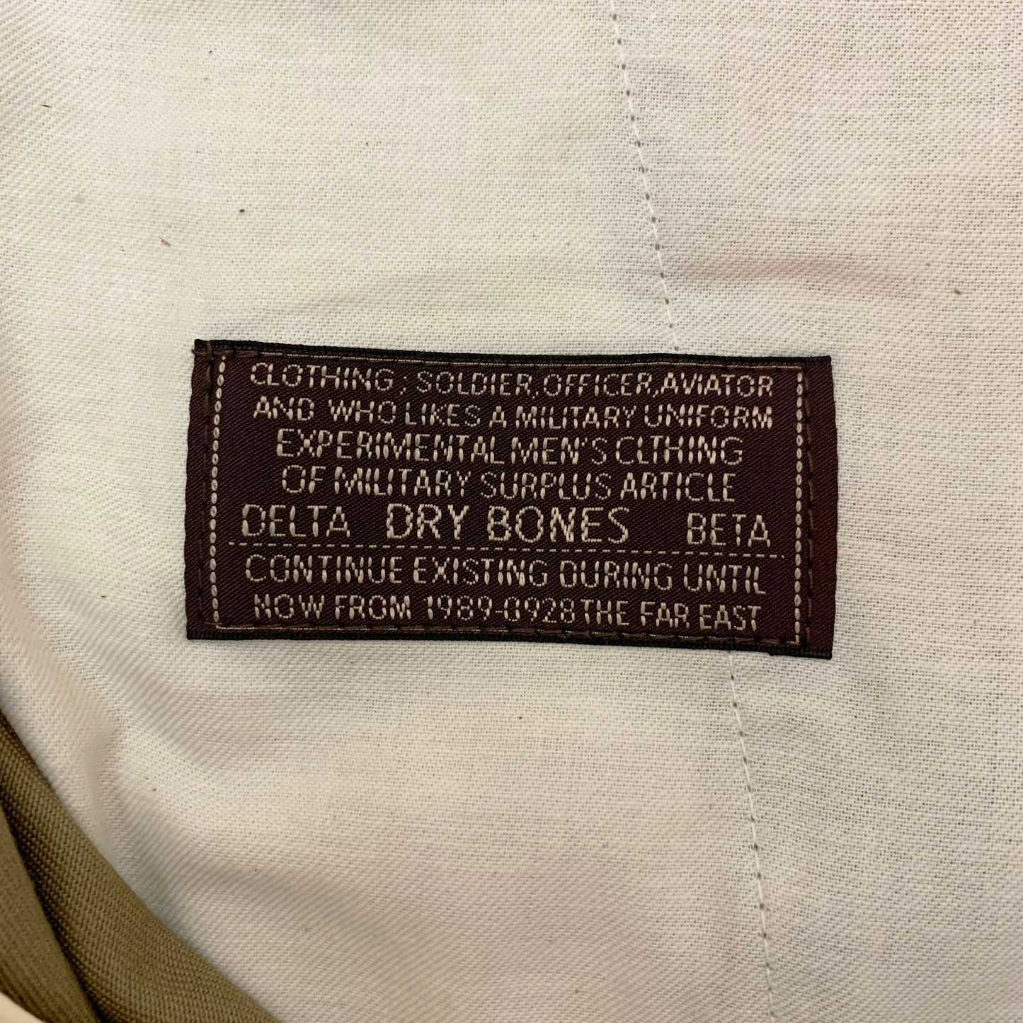 41 Khaki type Trousers