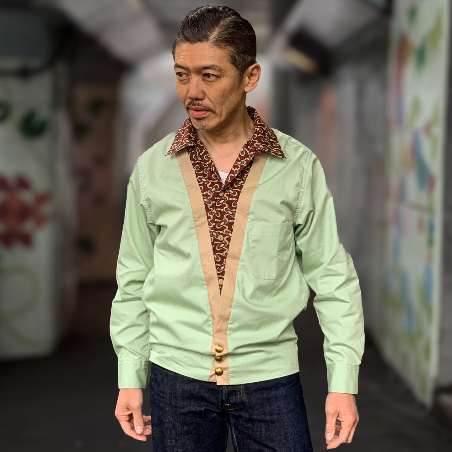 Over Another Shirt Jacket “OVAL”