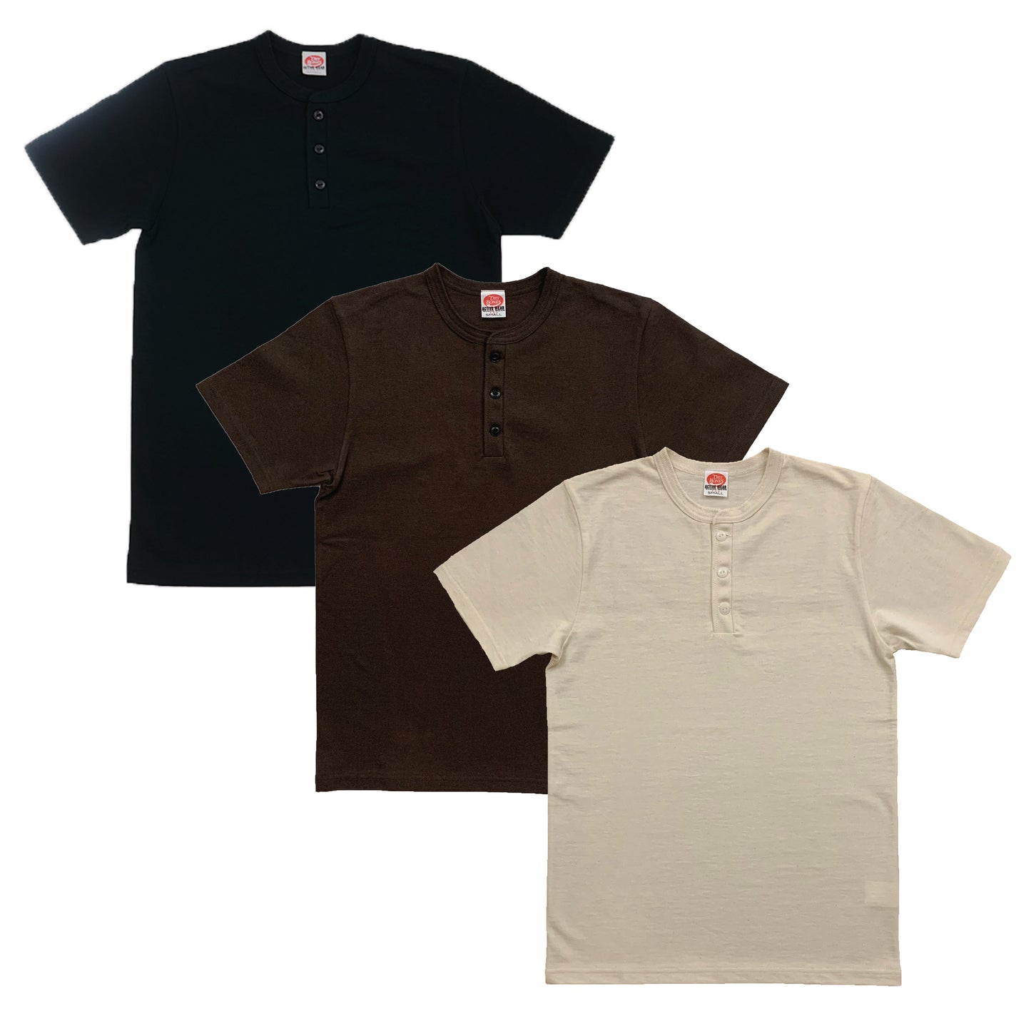 S/S Henley Neck Shirt