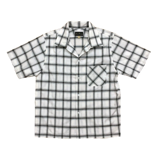 S/S Ombre Check Open Shirt