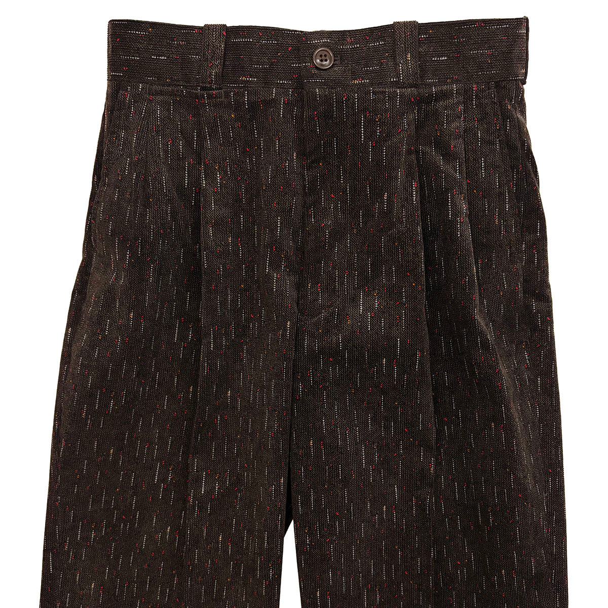 Print Corduroy 2Tack Work Trousers