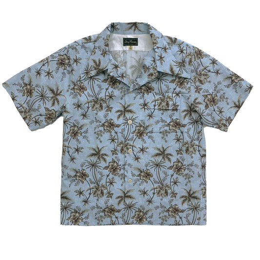 S/S Print 1 Flap Open Shirt