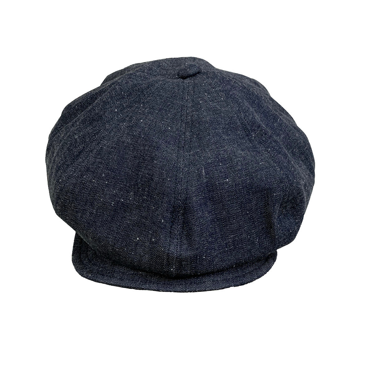 Navy Stitch Denim Casquette
