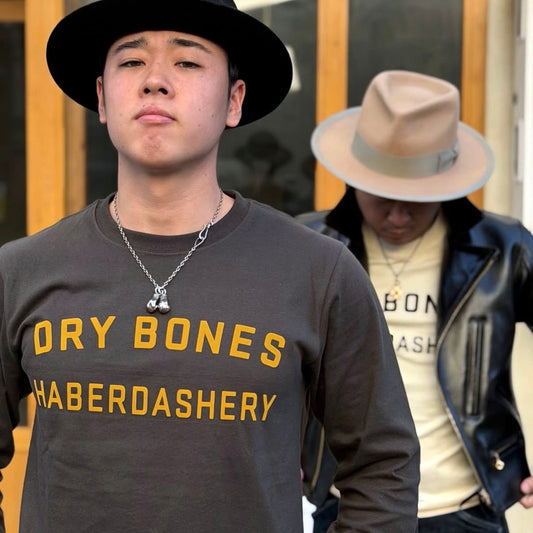 Print L/S T-Shirt “HABERDASHERY”