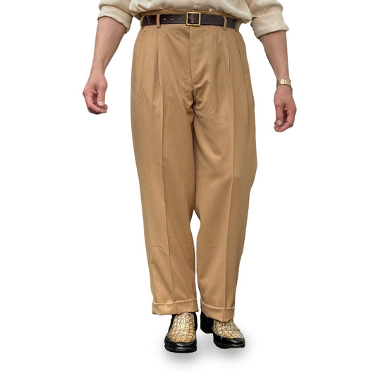 Glitter Two Tuck Trousers
