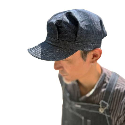 Denim Work Cap