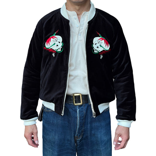 Embroidered Jacket “SKULL”