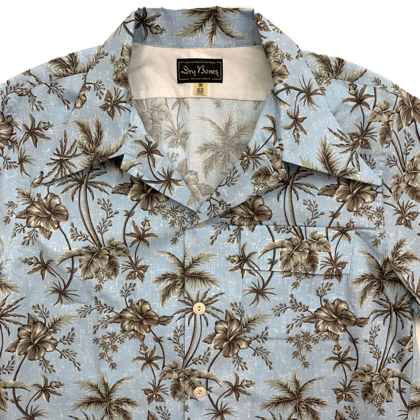Print 1 flap open shirt