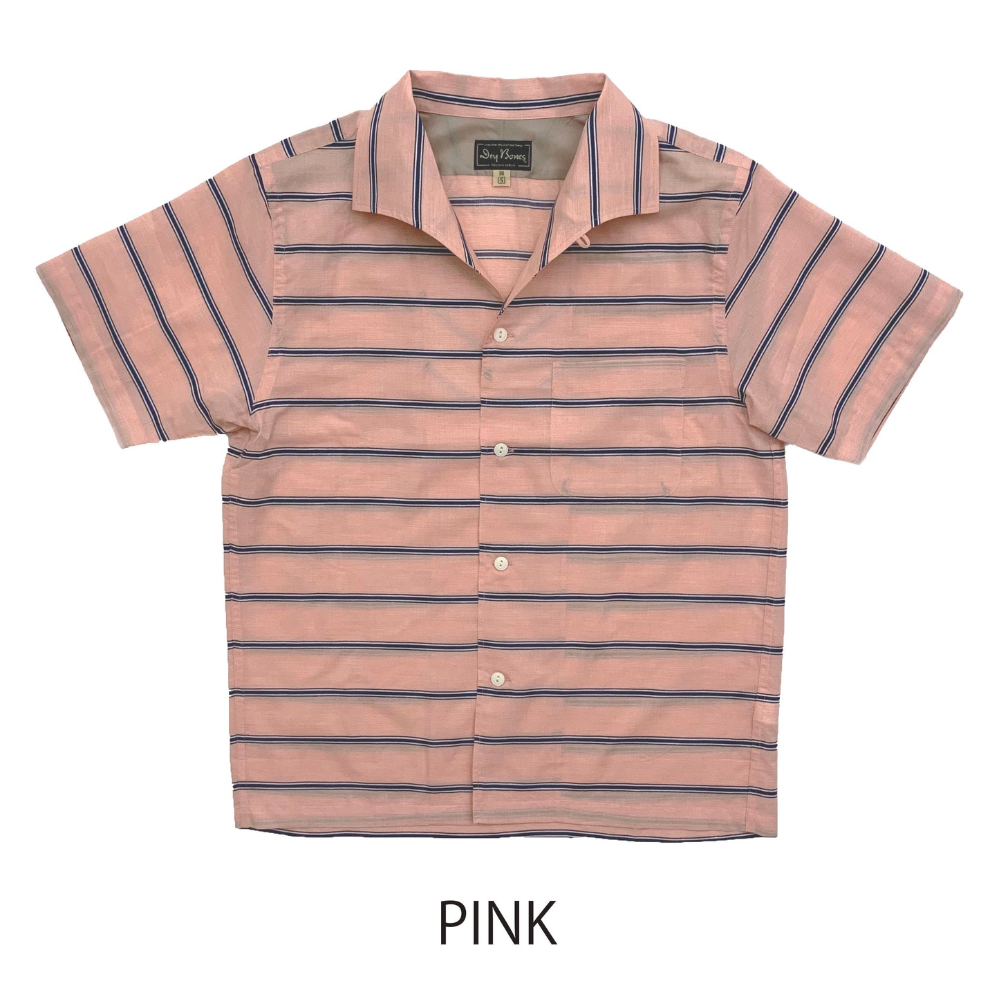 S/S Border Italian Collar Shirt
