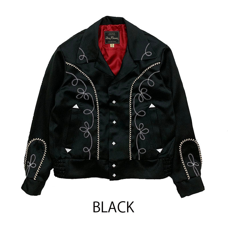 Western Style Satin Jacket