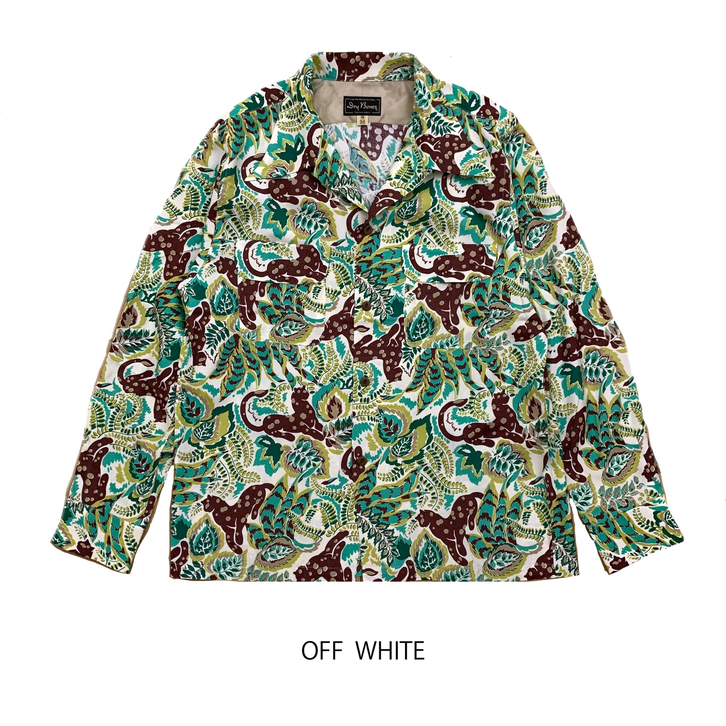 L/S Hawaiian Shirt “PANTHER”