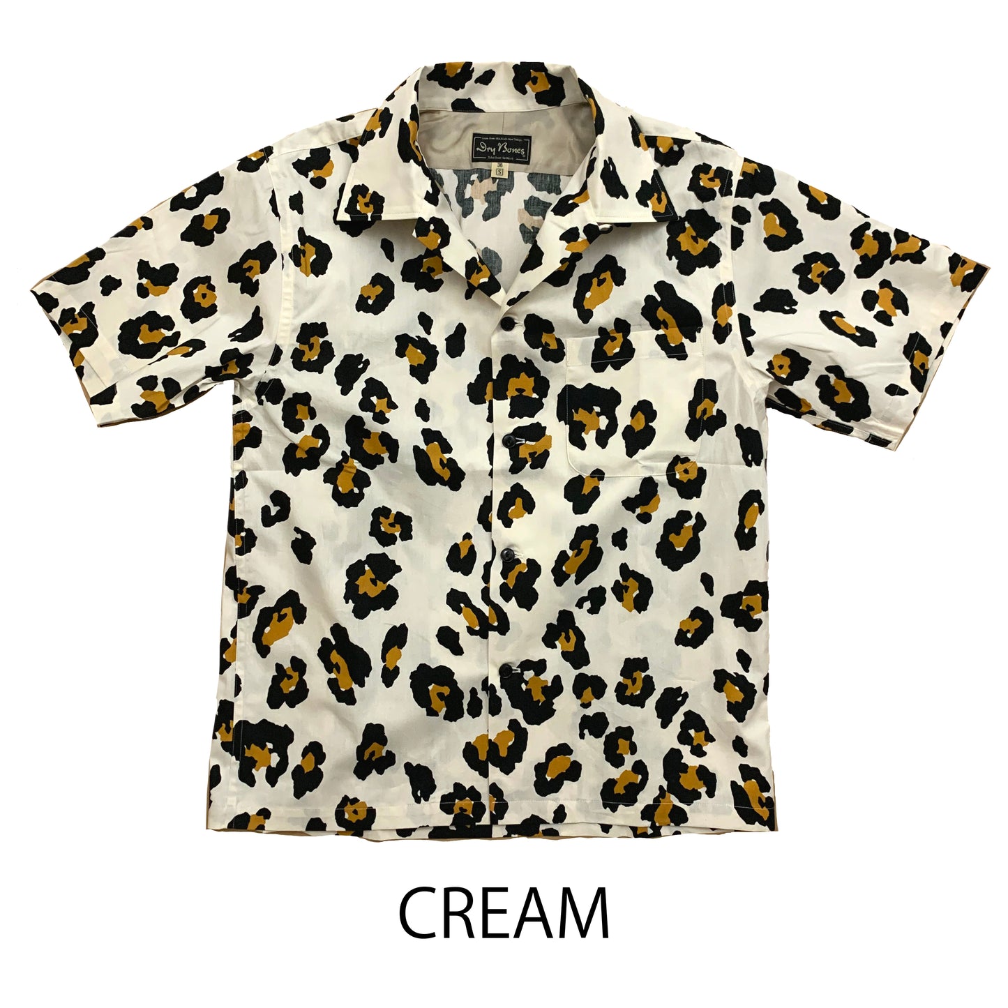 S/S Print Open Shirt “LEOPARD”