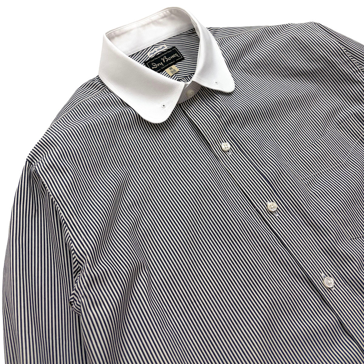 Cleric Pin Hole Collar Shirt