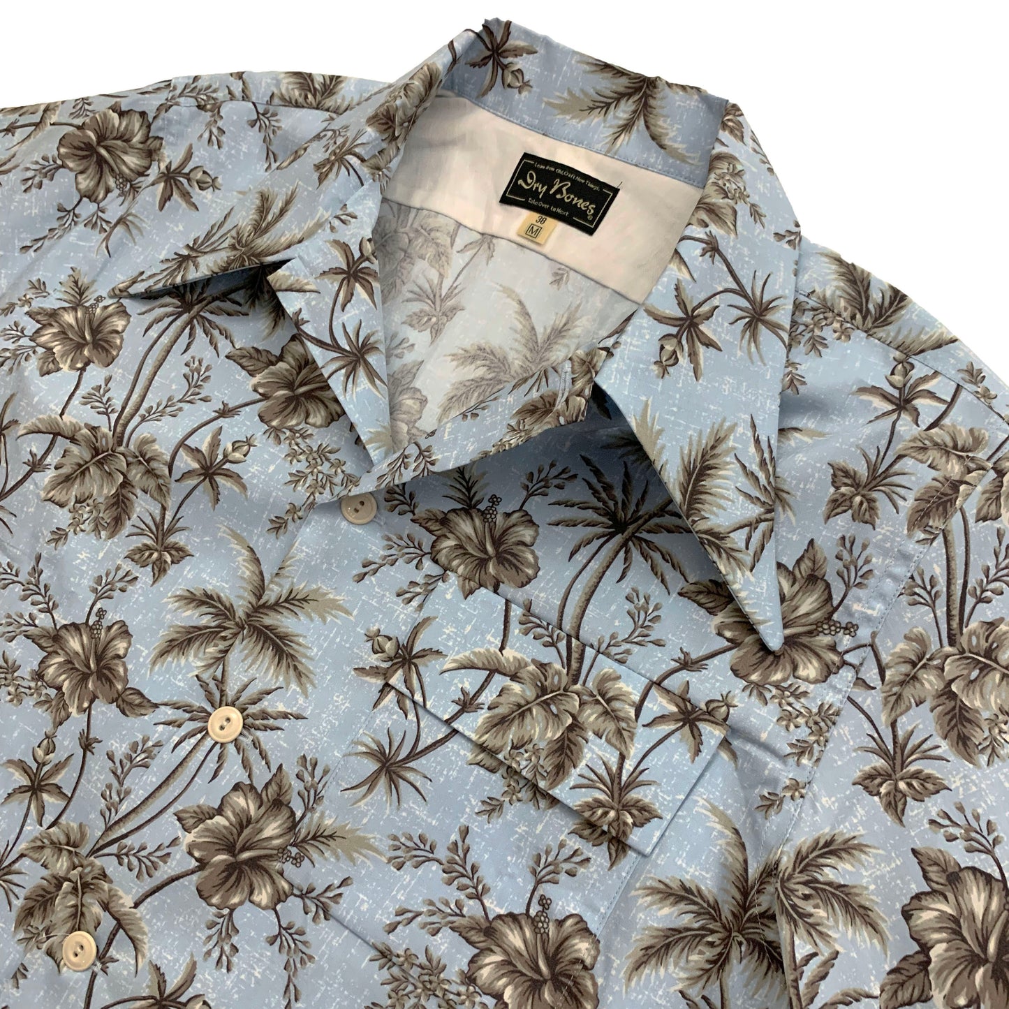 Print 1 flap open shirt
