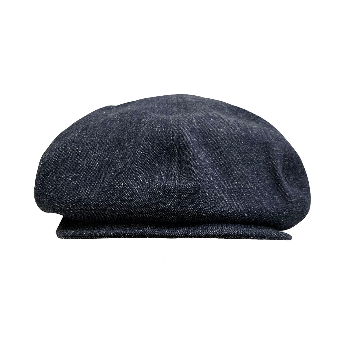 Navy Stitch Denim Casquette