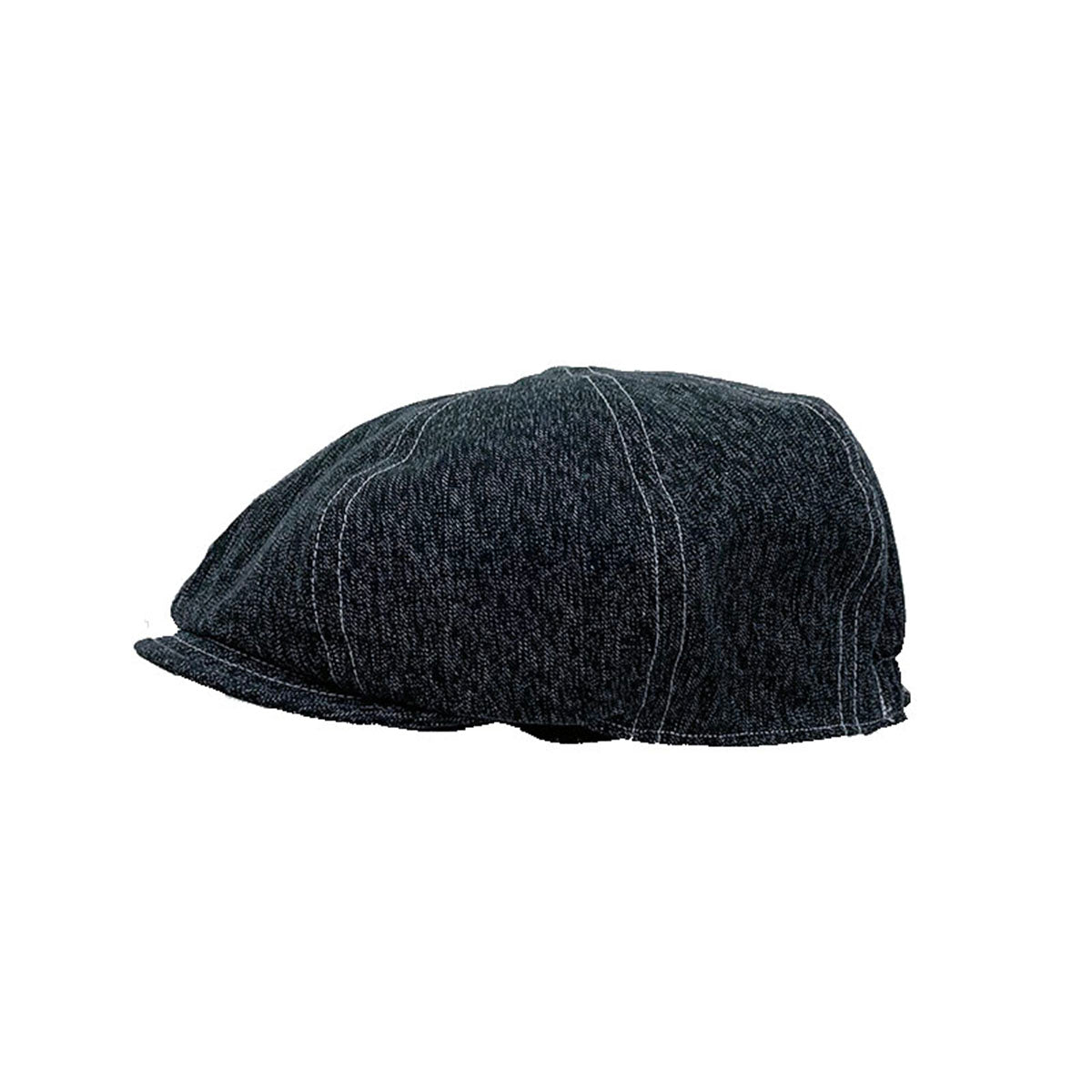 Black Chambray Casquette