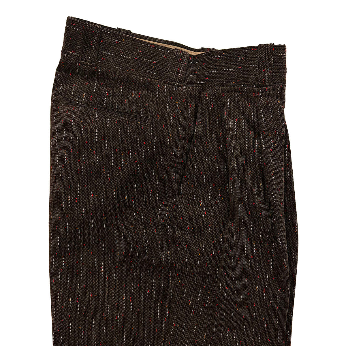 Print Corduroy 2Tack Work Trousers