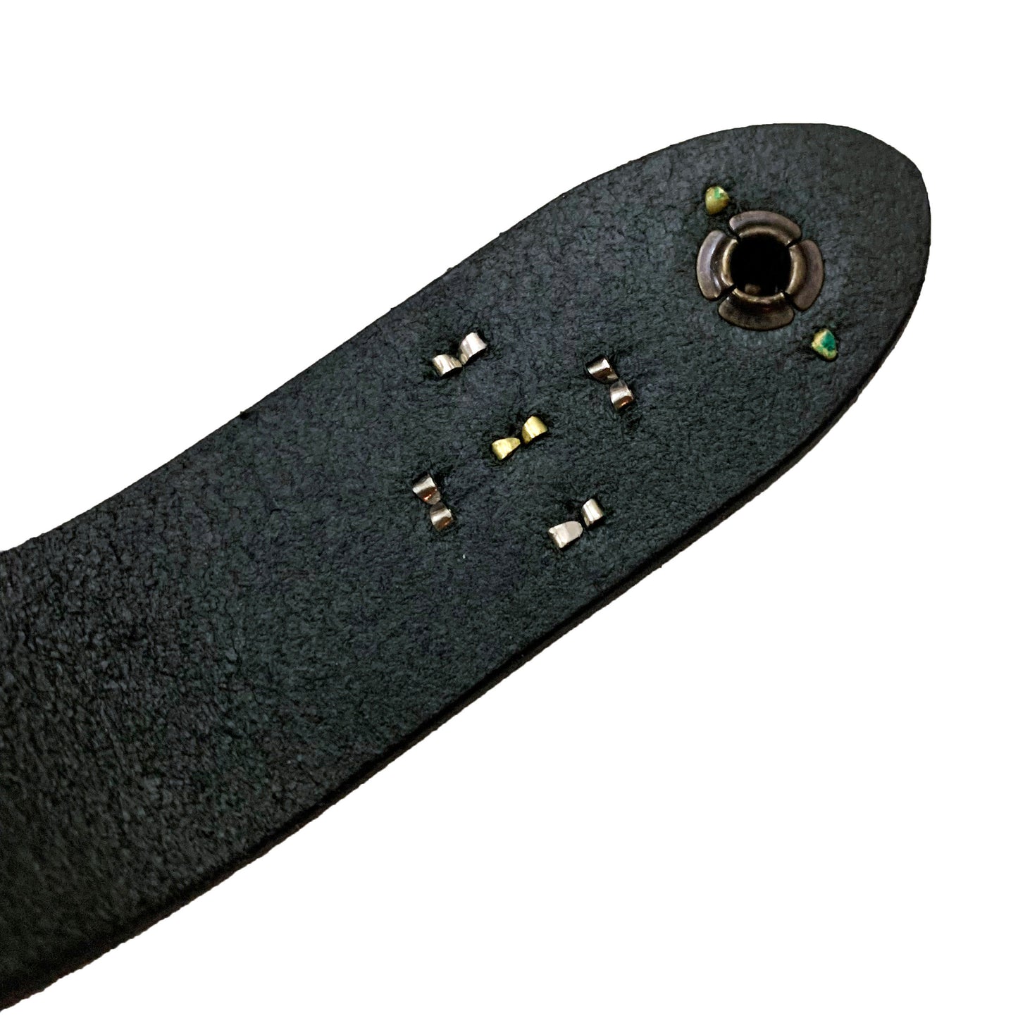 Studs Leather Key Holder