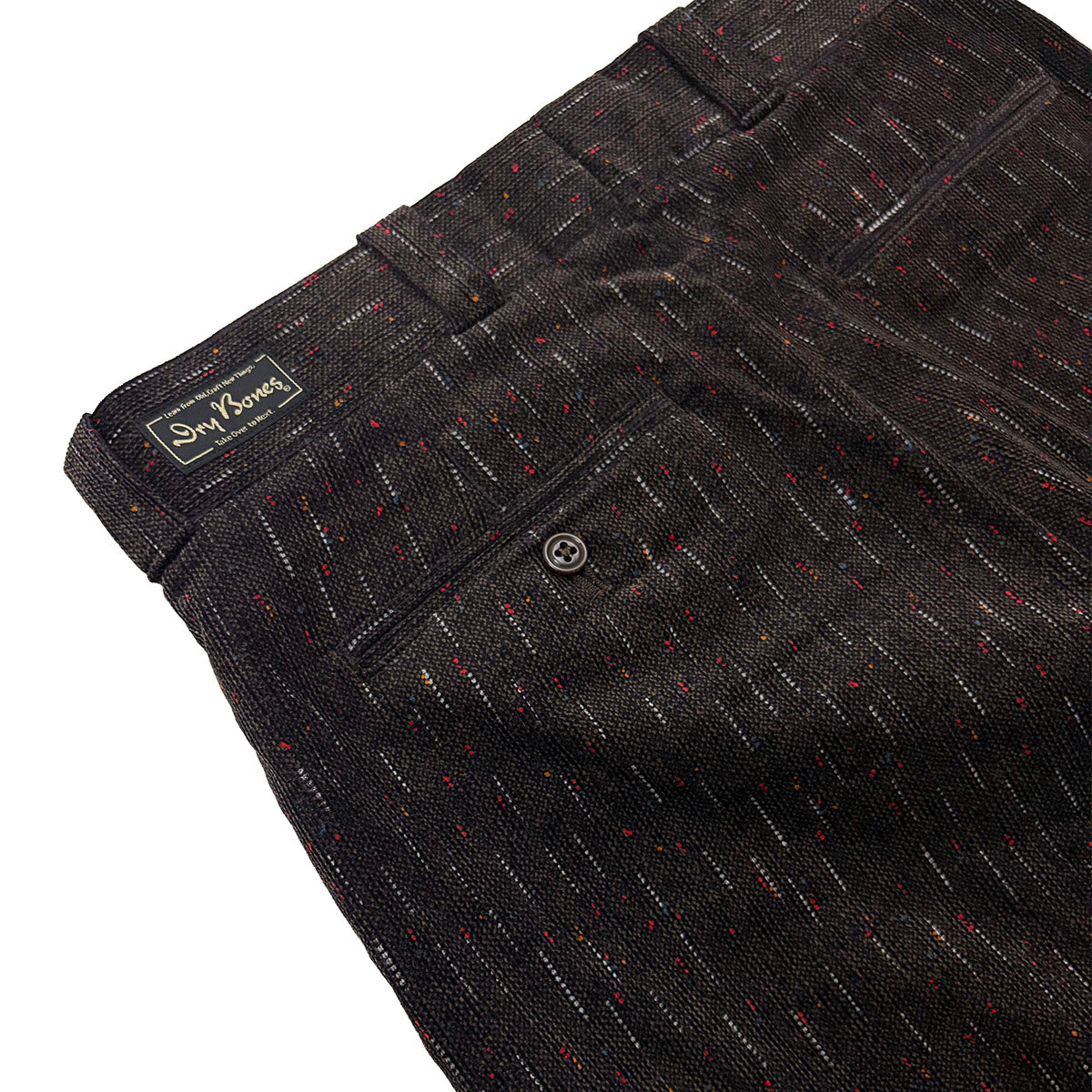 Print Corduroy 2Tack Work Trousers
