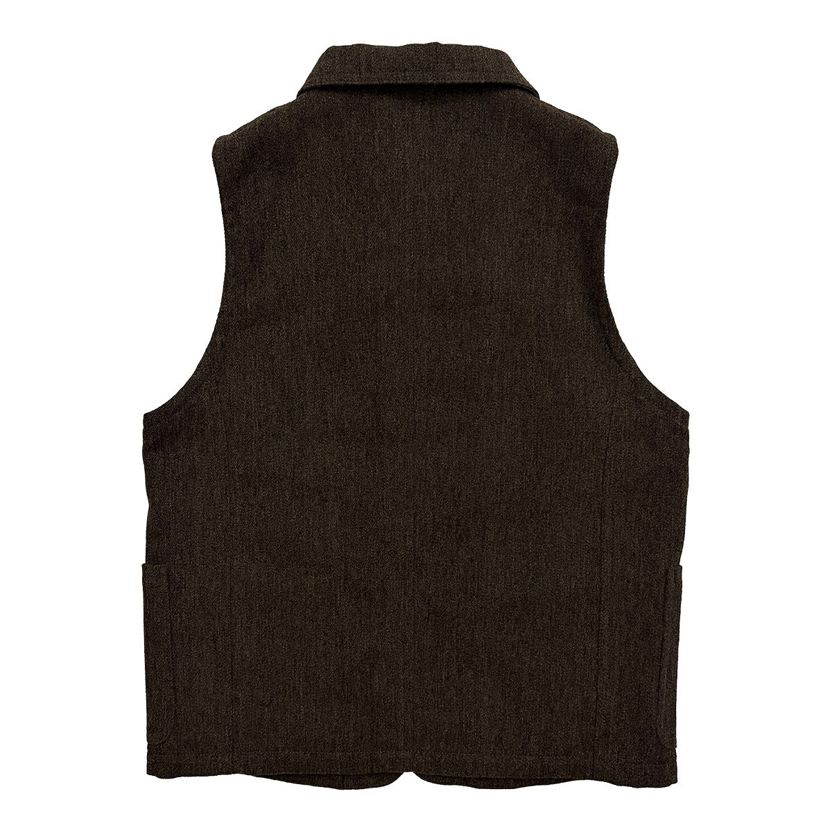 Tweed Shawl Collar Vest