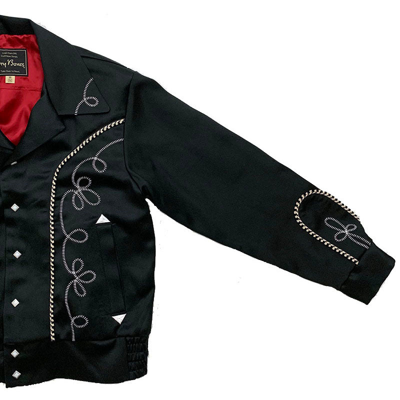 Western Style Satin Jacket