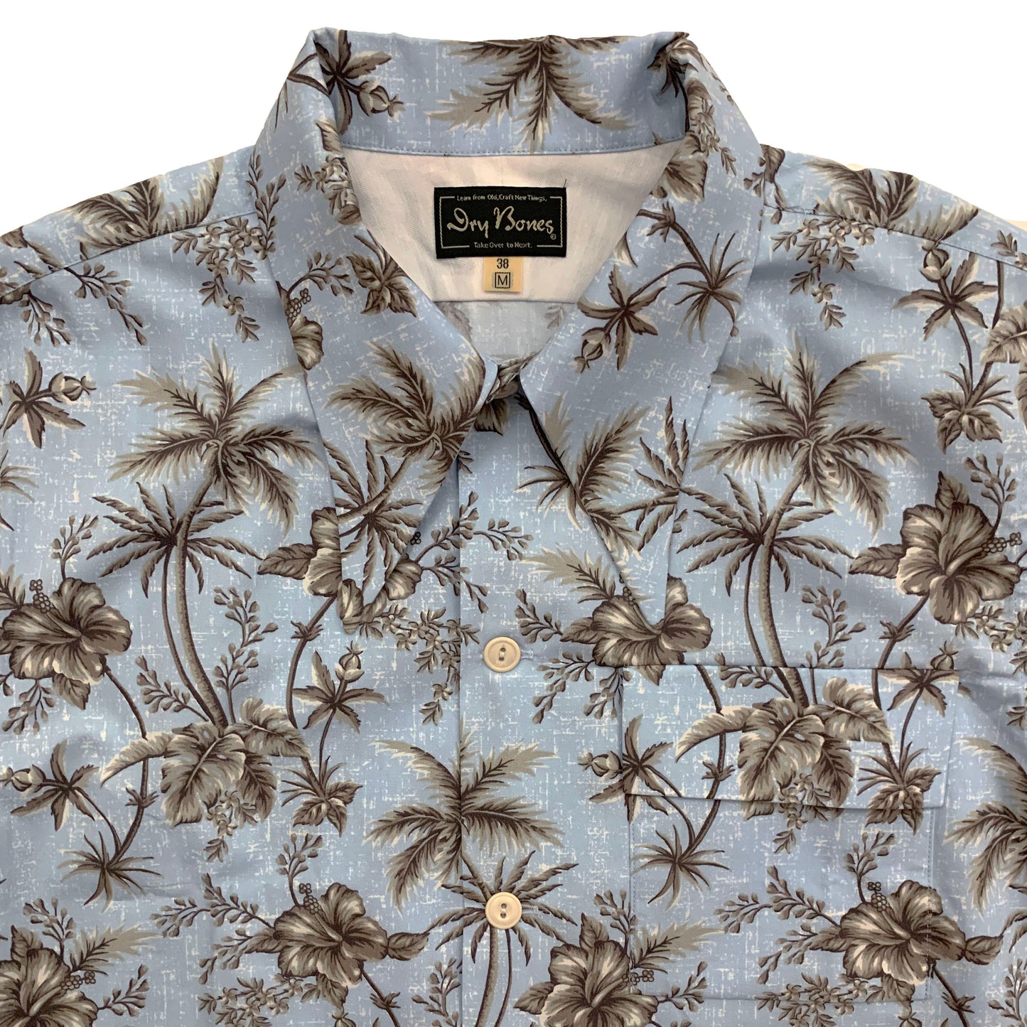 Print 1 flap open shirt