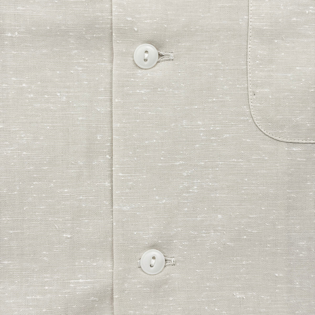 S/S Linen Open Shirt