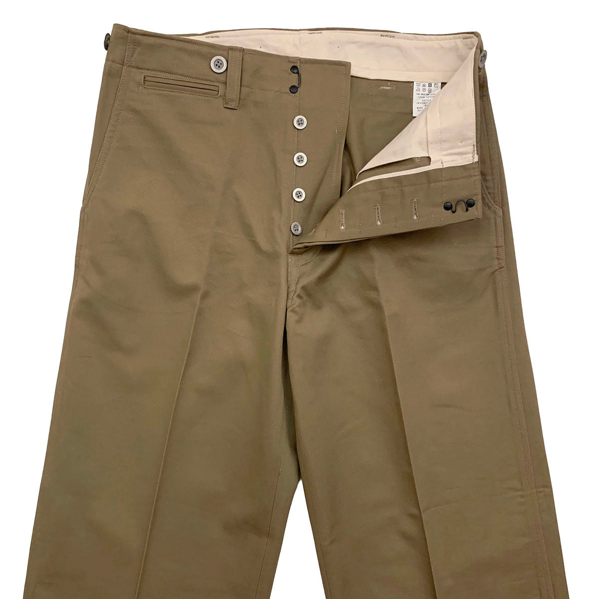 The Civil War Type Chino Cloth Trousers