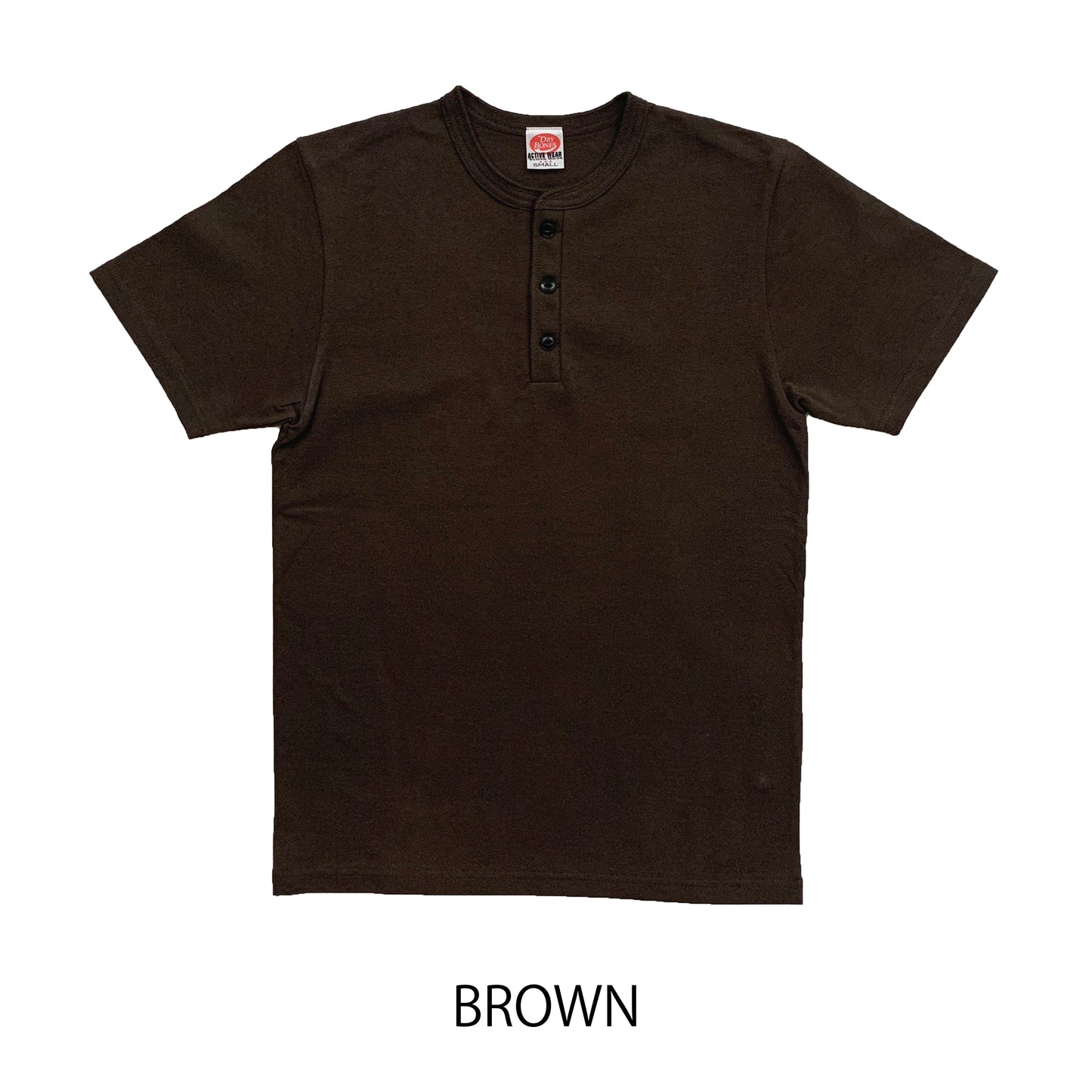 S/S Henley Neck Shirt