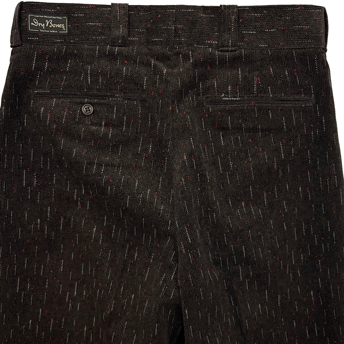 Print Corduroy 2Tack Work Trousers