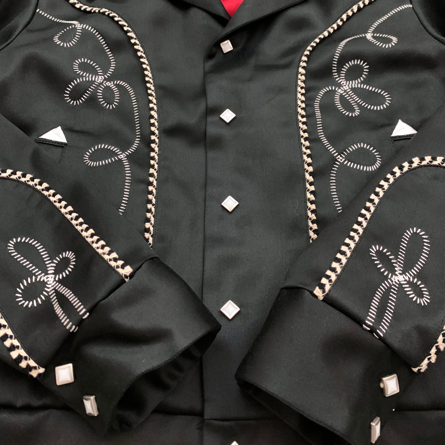 Western Style Satin Jacket
