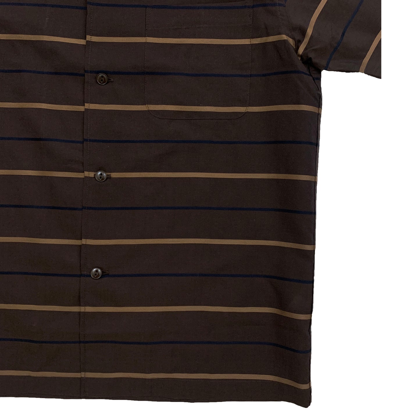 S/S Border Italian Collar Shirt