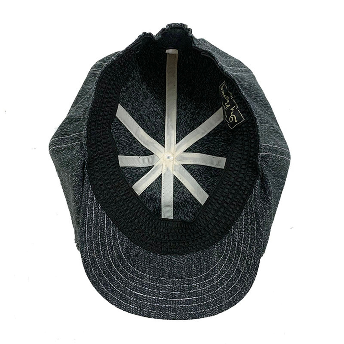 Black Chambray Casquette