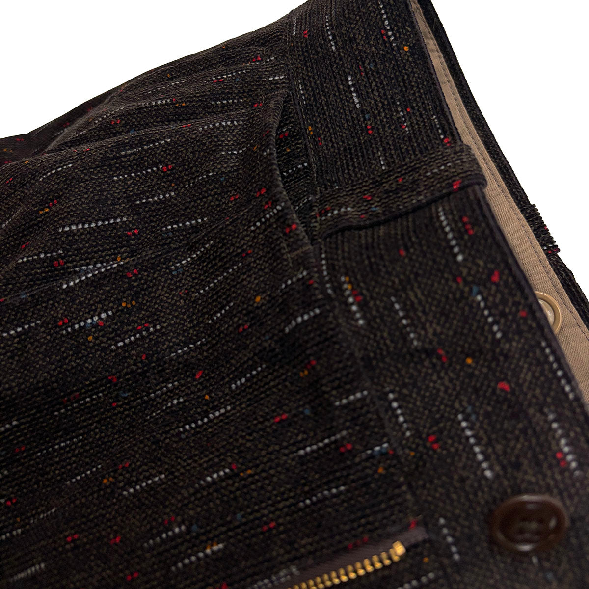 Print Corduroy 2Tack Work Trousers